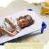 2 Pack 23" 51" Horbaunal White Cot Sheets for Daycare/Pre-School Standard Size, x Cot Fitted Sheets, Microfiber Fitted