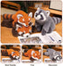 PASHMAIRE 25 Weighted Red Panda Stuffed Animals, in Cute Red Panda Plush Pillow Toys, Super Soft Hugging Plushie