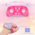 ZHYLLO 6-8-12, 2.4Ghz 4WD 6 7 8 9 10 11 12+ Unicorn Remote Control Car for Girls Age Pink RC Gesture Sensing Stunt