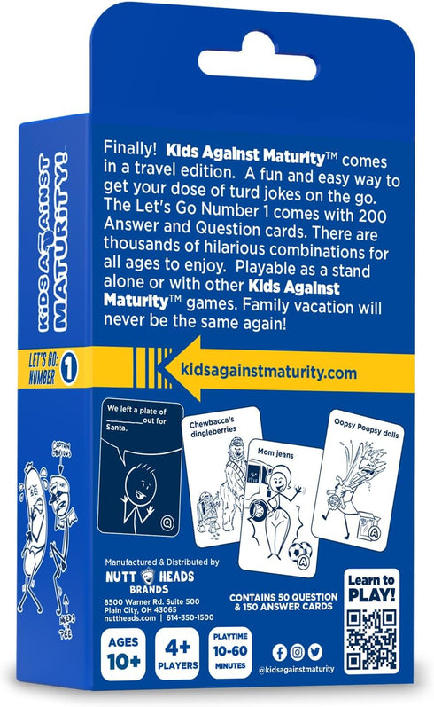 10+ Kids Against Maturity: Funny Family Card Game for Kids Ages & Parents, Teens & Adults | Hilarious Party Game