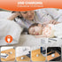 10 FUNYKICH Travel White Noise Sound Machine with Colorful Light, Portable Mini Sound Machine for Baby Adults Kids