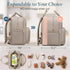 Backpack 30-38L) Backpack Qualyphant Diaper Bag - Extra Large Diaper Bag for Two Kids Twins (Expandable - Travel Baby