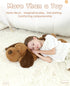 Plush,31 inches MaoGoLan Giant Dog Large Stuffed Animal Dog,Chocolate Brown Fluffy and Cuddly Stuffed Puppy Stuffed
