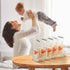 4 Hudgan Pcs Storage Container Breastmilk for Fridge, Clear Organizer Bins for Milk Bags, Plastic Storage Bins