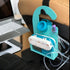 DMERHAC G-Tube Feeding Pump Organizer Holder for Infinity Feeding Pump - Lightweight Durable with Built-in Tubing Coil