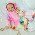 18 inch 3 4 5 6 7 8+ GOAROY Lifelike Baby Dolls Girl, Large Realistic Sweet Soft Body Baby Doll Real Life Baby Dolls