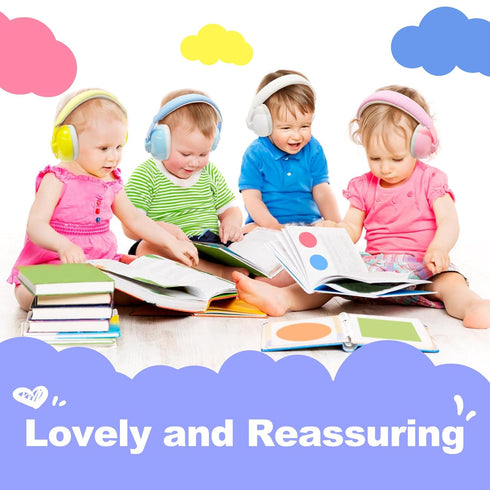 HZ002 Baby Earmuffs - Noise Cancelling Headphones for Babies 3-24 Months, Ideal for Fireworks, Sleeping, Concerts,