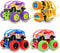Monster Truck for Boys 3 4 5 6 7 Year Old,4 Pack