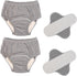 YingXue 2 Pack Washable Incontinence Underwear for Men/Women, TPU Leakage-Proof Adult Cloth Diaper