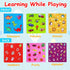 Baby Toys 3 4 5 6 7 8 9 12 Month Old Montessori Tissue Box Toys for Babies Infants 0-6 6-12 Months Sensory Educational Crinkle Toy Developmental Easter Treat Gift for 1 2 Year Old Boys Girls Toddlers