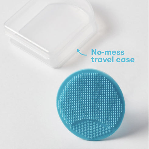 2 Pack Frida Baby DermaFrida The SkinSoother Baby Bath Brush, Cradle Cap Brush for Babies, Baby Essential for Dry Skin