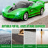 Yomwet 2.4GHz 2 4-7 8-12(Green) RC Cars - Remote Control Car for Kids, Sport Racing Hobby Electric High Speed Drift