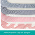 Changing Pad Cover Girl, 4 Pack Diaper Changing Pad Covers, Fitted Baby Changing Table Sheets for 32''×16''