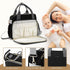 GOGOSO Crossbody Small Diaper Bag, Cute Mini Baby Diaper Tote Bags with Insulated Pockets for Traveling Outdoor Parent
