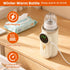 KLOMBIO 5-8 Portable Baby Bottle Warmer Precise Temperature Control via Display Accurate Heating Long-Lasting Battery