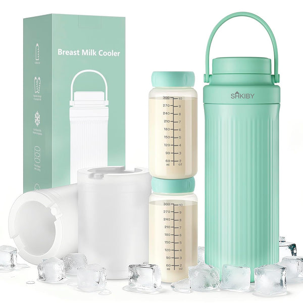 Portable-Breast-Milk-Cooler for Outdoor, Life Saver with 360 Total Cooling for 24 Hours,