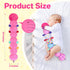 KMUYSL Baby Toys 0 to 12 Months - Musical Stuffed Animal Toys with Crinkle and Rattles for Newborn Gifts