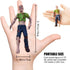 6 Pcs Zombie Dolls Action Figures, Walking Dead Toys for Halloween Party Decorations, Gifts for Kids