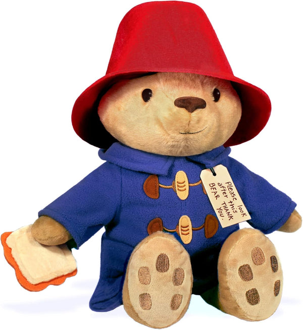 YOTTOY Classic Seated Paddington Bear Soft Stuffed Plush Toy - 12" H from Paddington Bear Collection