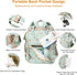 Backpack Backpack Diaper Bags for Mom Dad Baby Care Bag Maternity Nappy Bags for Boys Girls Large Green Paaleras para