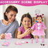 18 Inch Playset 18" American Dolls Clothes Pretend Makeup Accessories Gift for Girls,Cosmetic Bag Toys Fits for Dolls