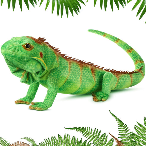 Syhood Lizard Stuffed Animals - 37.4'' Realistic Plush Toy Lizard, Soft Plush Reptile Gift for Kids