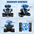 MindPal Robot Toys Rechargeable RC Robots for Kids with LED Eyes Auto-Demonstration Dance & Sing Remote Control Emo