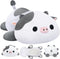 Weighted Stuffed Animals 4.0 Lbs – Cow Plush, Weighted Plush for Kids, Birthday Gifts for Women, Girls, and Males