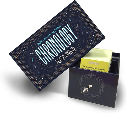 CHRONOLOGY - The Game Where You Make History, 20th Anniversary Edition, Blue1025