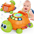 Baby Toys 6 to 12 Months, Musical Turtle Crawling Baby Toys for