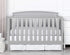 LS Line Crib Bed Skirt Pleated, 800 Thread Count 100% Egyptian Cotton, Nursery Crib