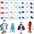 Gifts2U Magnetic Rockets Toy - Magnetic Blocks Stacking Robots for Kids, STEM Educational DIY Puzzle Playset, Ages 3-6