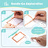 8-12 GiftAmaz Paper Circuits Kit for Kids, STEM Electric Circuit Kit, Child-Friendly Paper Circuit Board, Led Light