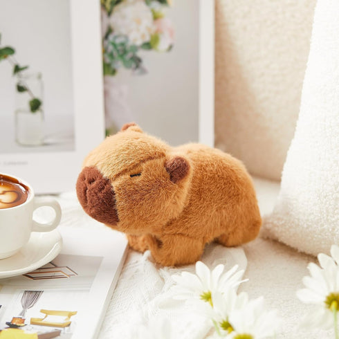 Capybara Plush Cute Capybara Slap Bracelet, Stuffed Animal Plushies Toy Gift for Kids, Boys, Girls Birthdays