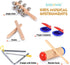Set 21 Toddler Educational & Musical Percussion for Kids & Children Instruments Pcs with Tambourine, Maracas, Castanets