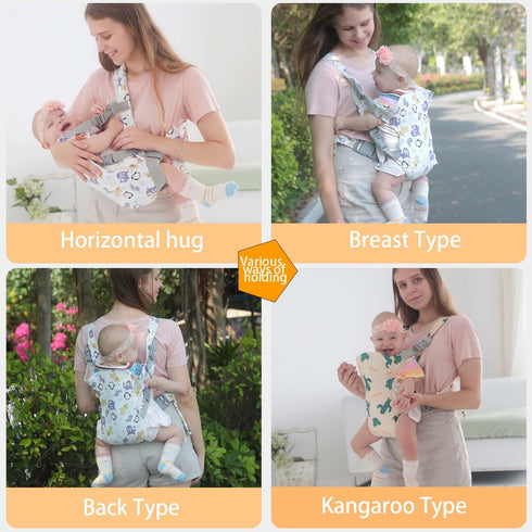 4 1 Sling(8-35lbs),Fruit KIYUMI Carrier Portable Newborn Toddler Baby Sling Carrier,Lightweight & Breathabl Hip