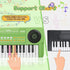 MusicForset 37 3 4 5 6 Upgraded Keys Kids Piano Keyboard Portable Toddler Music Toy Keyboard with Microphone Musical