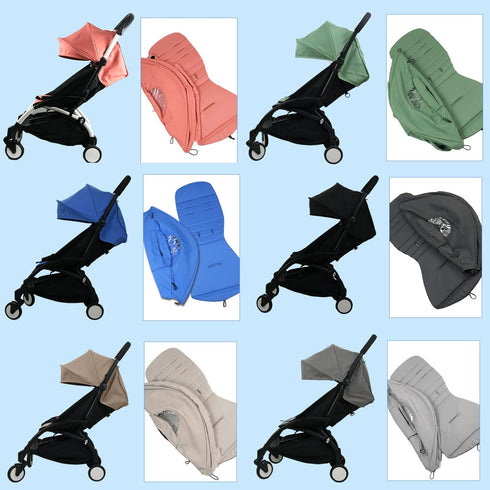 jojobasec Baby Stroller Canopy Cover Seat Liner Carriage Seat Cushion Pushchair Cover Replaceable Stroller Accessories