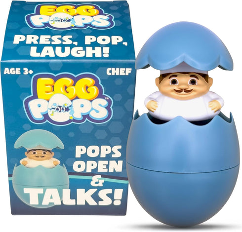 Egg Pops Talking Easter Egg Toy - Figure Pops Up & Plays