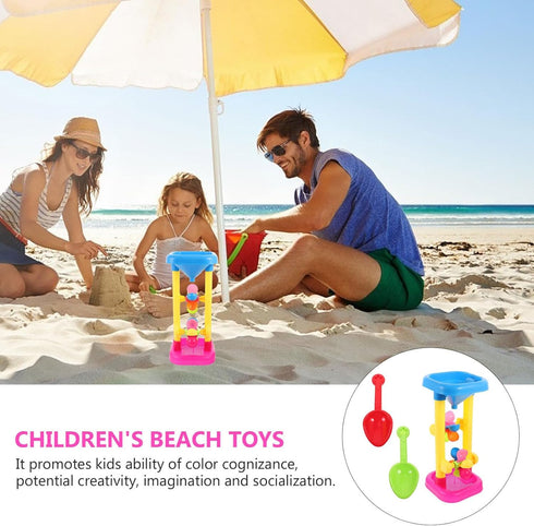 Ciieeo Beach Sand Toy, 1 Set Children Sand and Water Wheel Toy, Water Wheel Beach Tool Kit