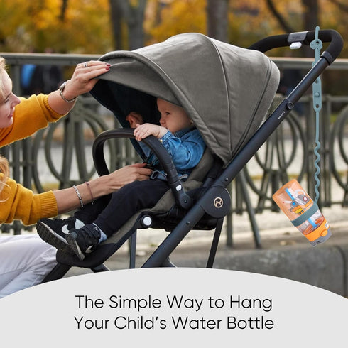 (5Packs, 2) Baby Bottle and Sippy Cup Straps - Adjustable Straps Attach with Strollers, High Chair, Shopping Cart