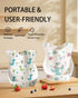 BBabebe Packaged, (20 Disposable Baby Bibs for Boys and Girls, Individually Hygienic, Soft and Leakproof for Toddler