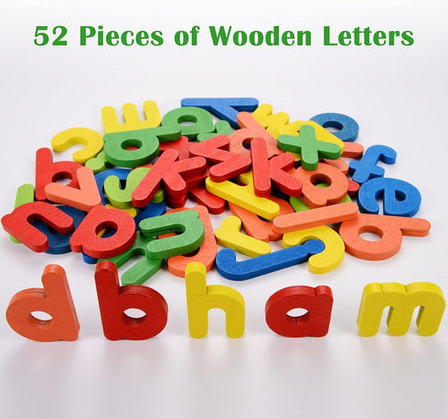 Spelling Matching Letter Games, Educational Learning Toys for Toddlers 2-4 Years, Alphabet Montessori Activities