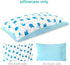 3-Piece Set Set Biloban Toddler Sheet Microfiber, Toddler Bedding Includes Crib Mattress Sheet, Flat Sheet and Envelope