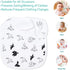 Baby Bibs Soft and Absorbent Organic Cotton Bandana Drool Bibs Set for Boys and Girls, Newborn 0-36 Months