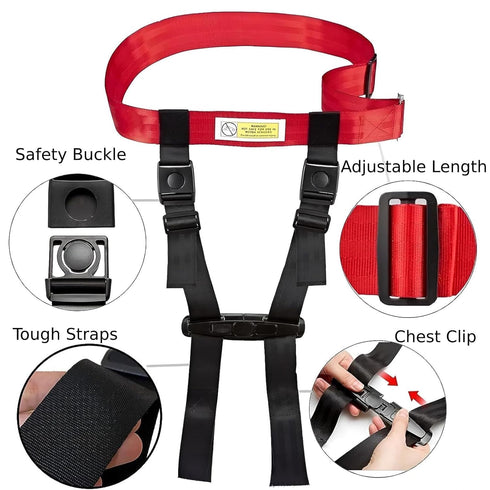 Child Airplane Safety Travel Harness, Airplane Travel Accessories for Kid Toddler, Child Aviation Flight Seat Device