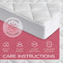 Maxi (28 X52) Crib Size Mattress Pad - Luxurious Cotton Sateen Mattress Protector - Soft and Breatheable Mattress Cover