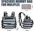 Backpack, ALLCAMP Diaper Waterproof Large Capacity Baby Bag, Multi-Function Nappy Bag with Stroller Hooks, Convertible