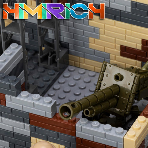 Weapons Pack Military Toy Set, Building Blocks Model for Soldier Figures, Compatible with Major Brand Accessories