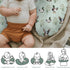 Vintage Mallard Ducks Baby Nursing Pillow Covers for Boy Girl Hunting Duck Green Leaves Nursing Slipcovers